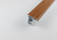 Wooden Effect Extruded Plastic Profiles Matt / Shiny Surface Type Optional